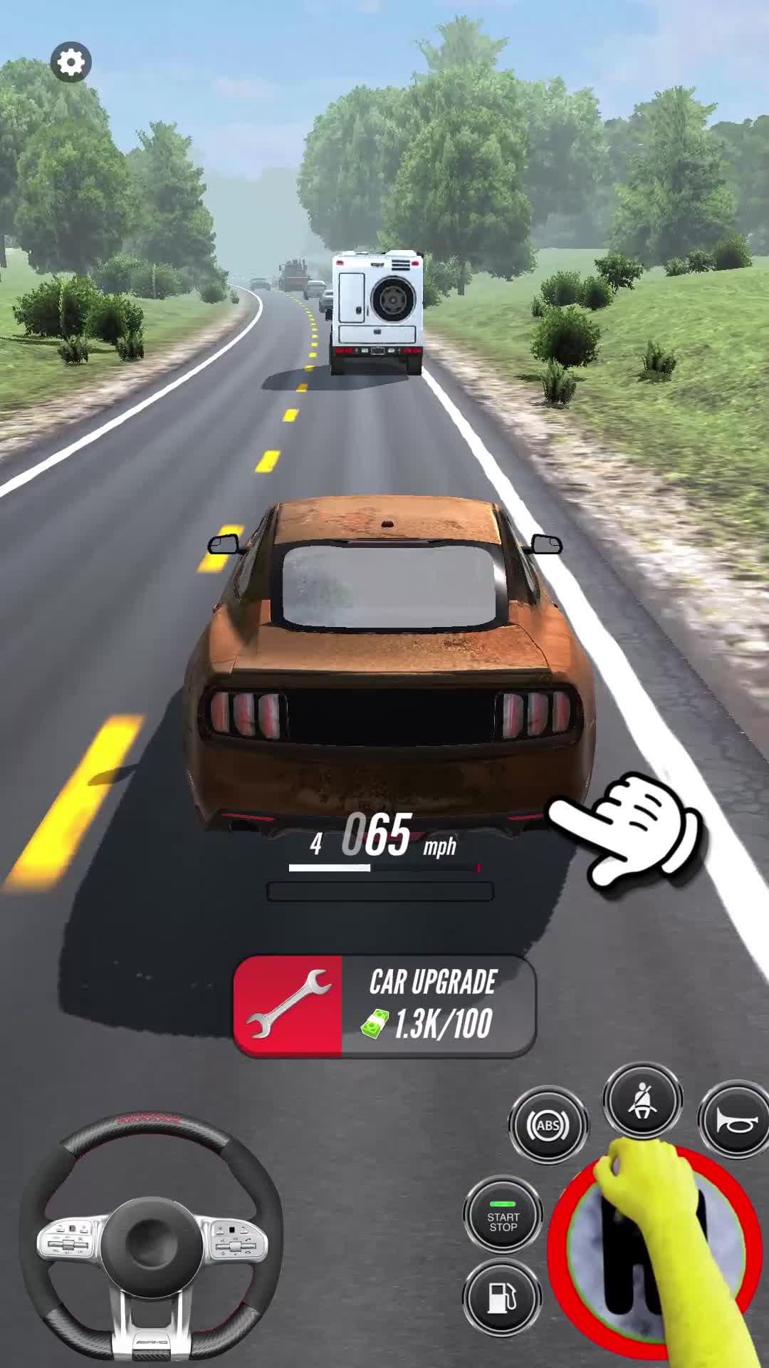 Nothing is better than overtake in the highway!