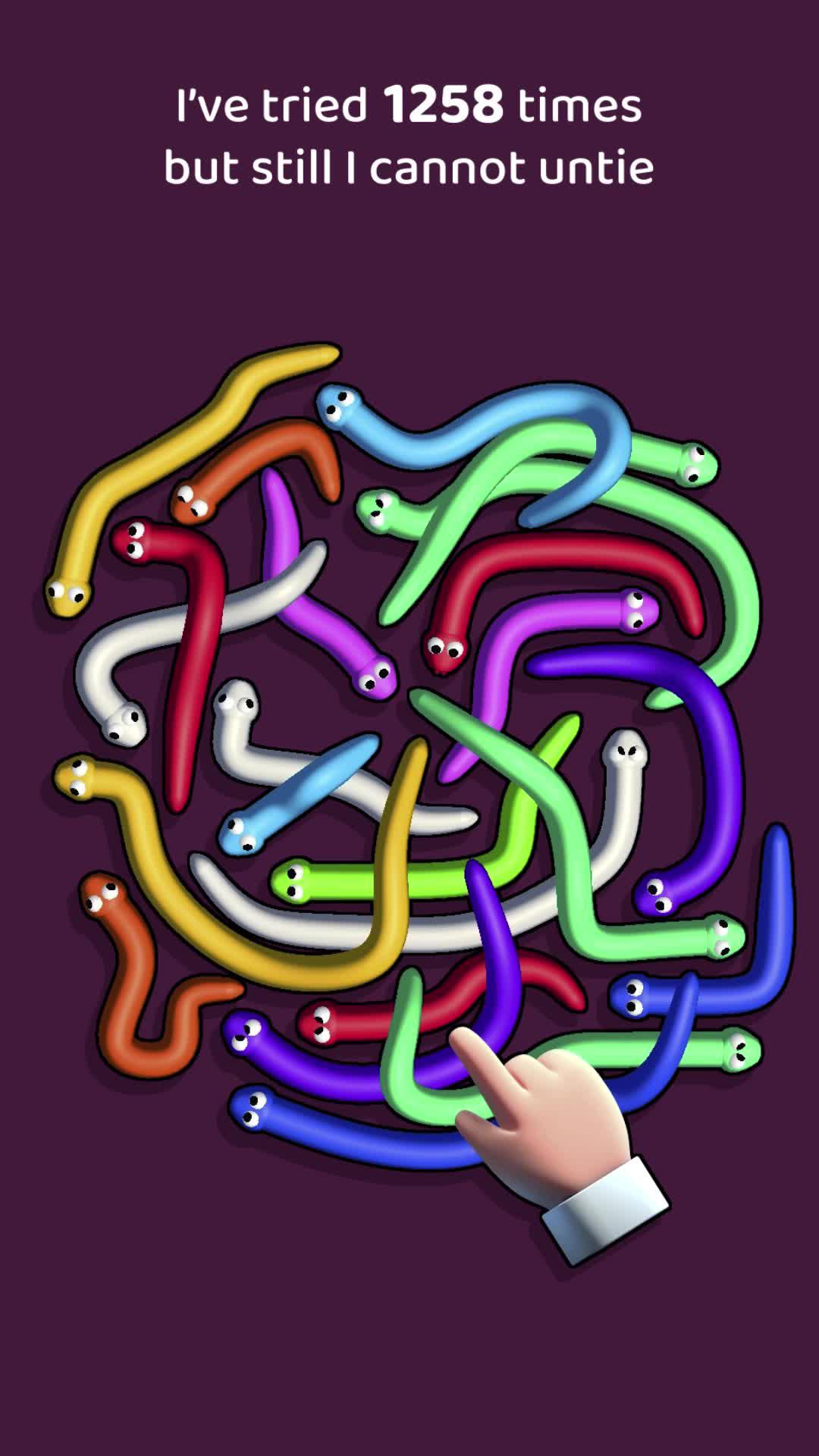 Get all of the snakes out of their tangle!