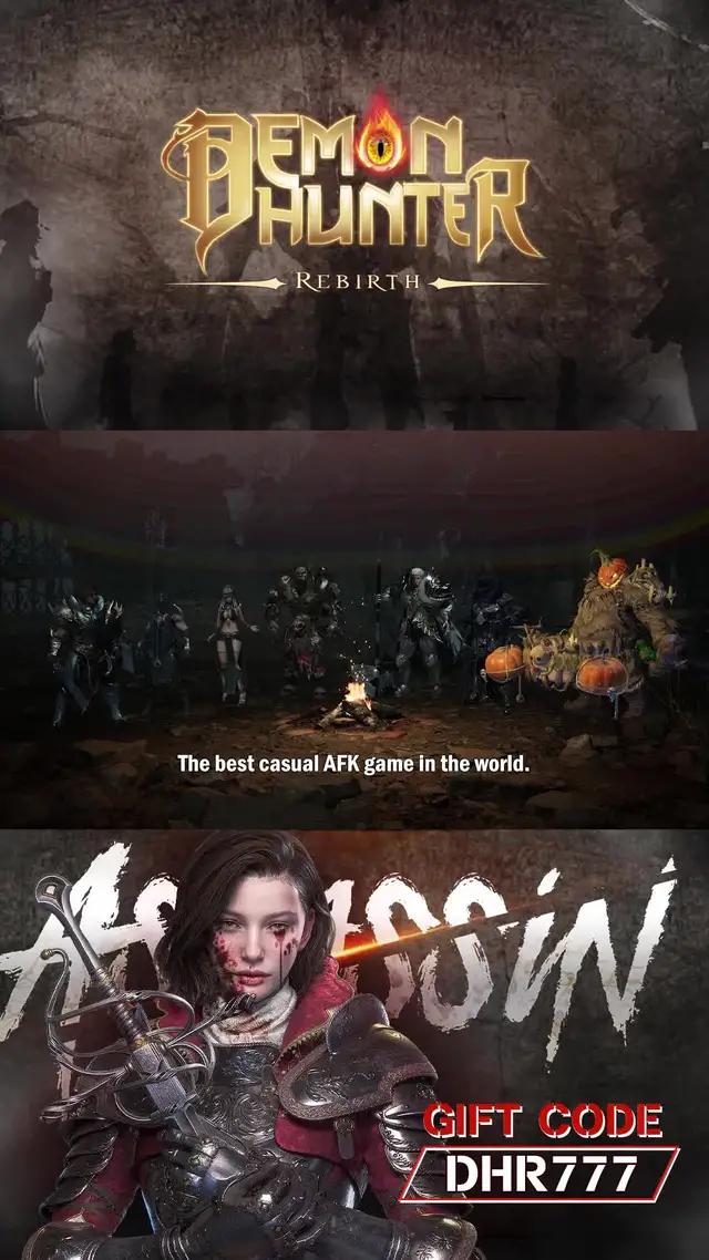 Demon Hunter: Rebirth has been released. An easy idle game that frees your hands!