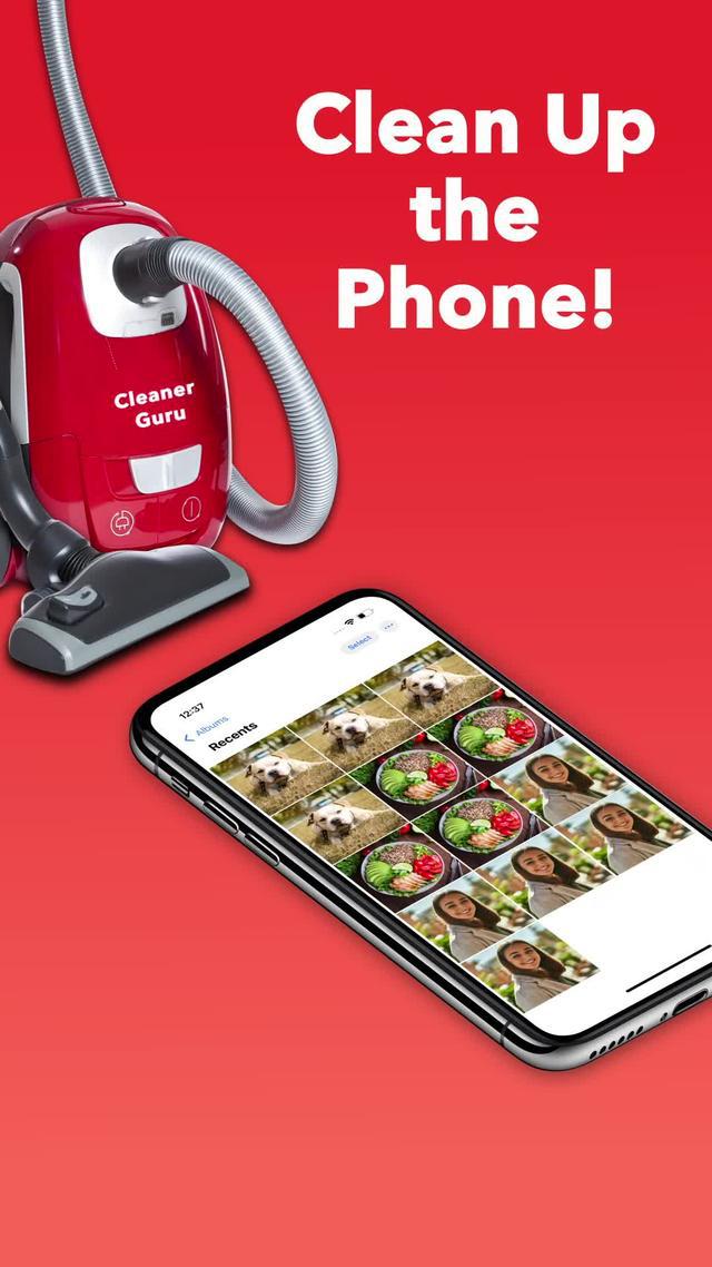 Phone memory is always full? Get Cleaner Guru.