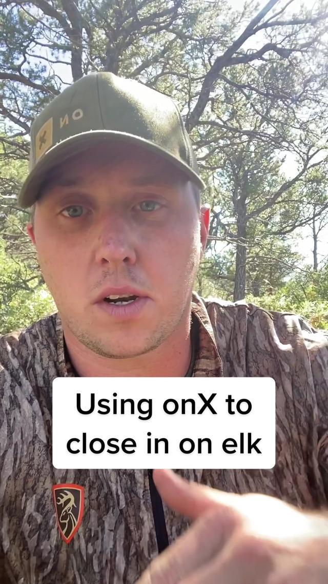 onX’s Lake P. demonstrates how dropping a Waypoint to mark a bull’s location can pay dividends when planning how to move and where to set up properly. Use onX Hunt this fall for more successful elk hunts. https://www.onxmaps.com/hunt/app/elk#onxhunt #hunttok #huntingseason #elk #huntingtips #elkhunting 