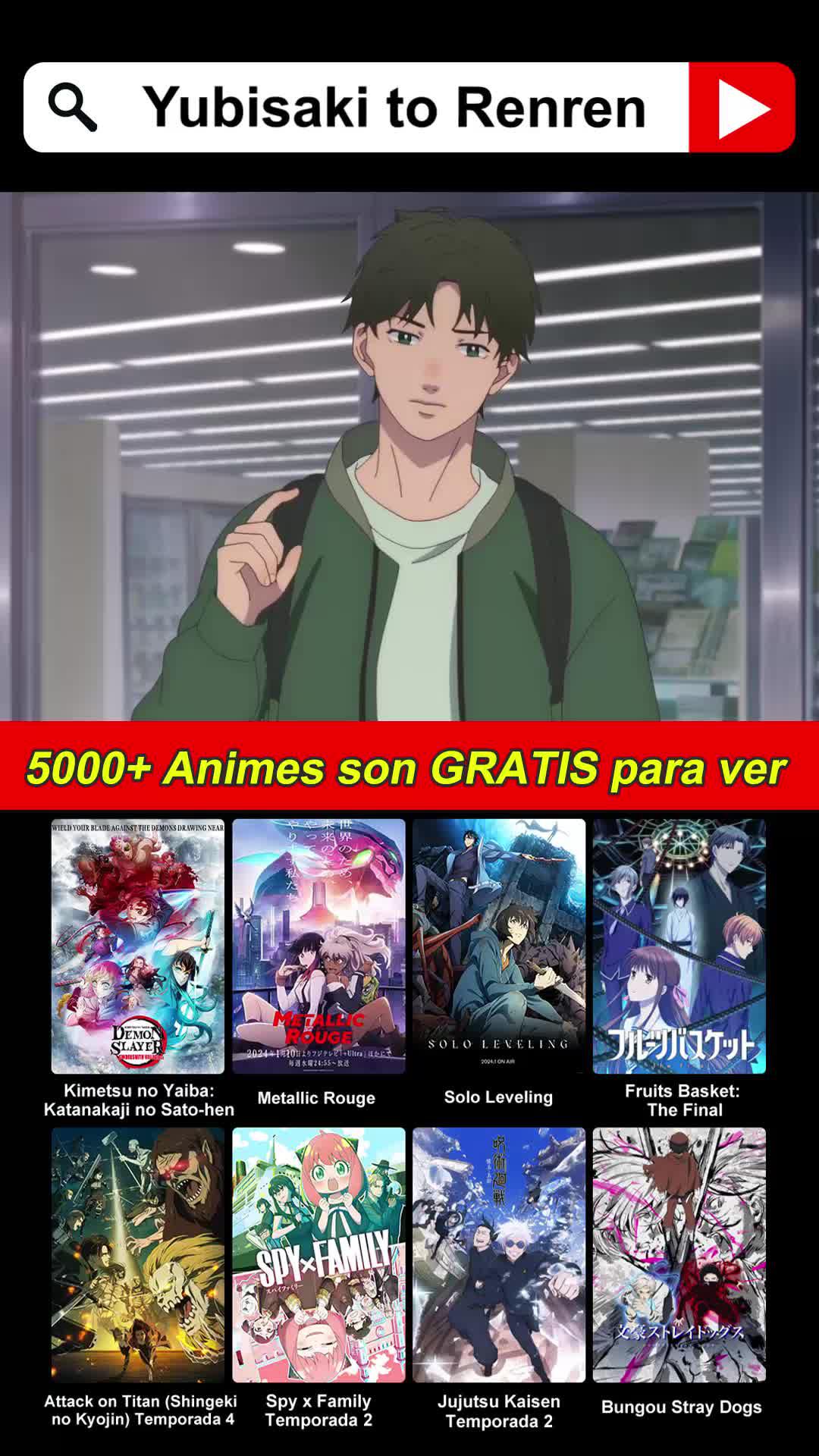 Descárgalo para ver el anime de sangre caliente.