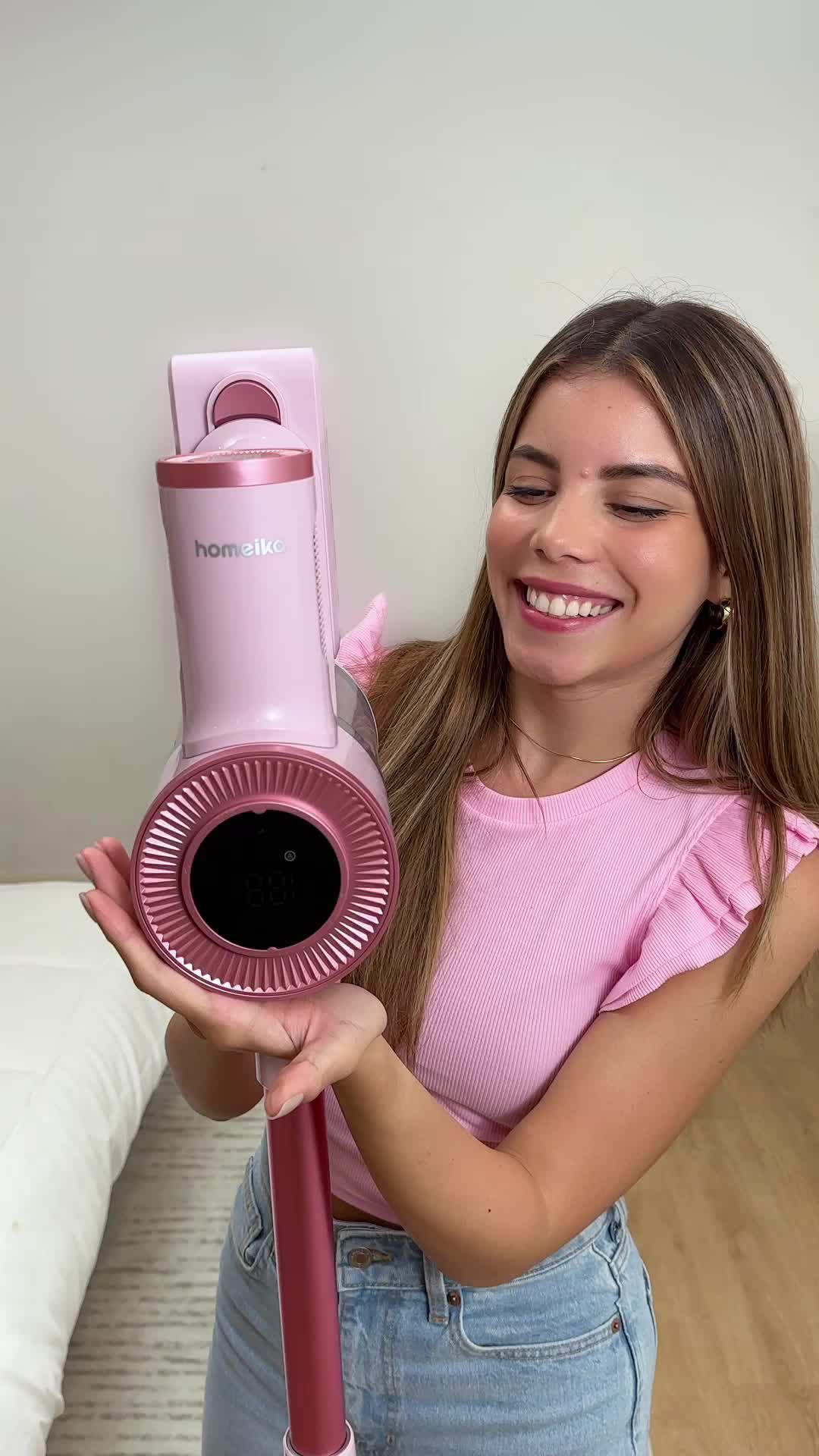I AM IN LUVVV🥺🎀 #pinkfinds #pinkvaccum #pinkmusthaves #pinkhome