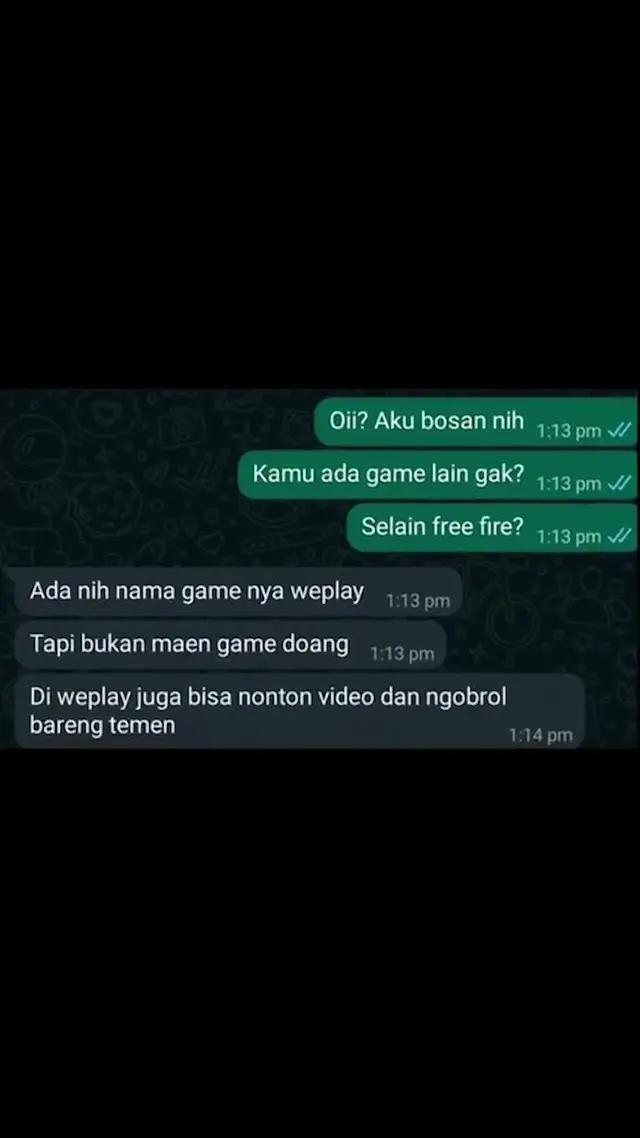 Muat turun weplay dan bermain permainan dengan orang muda