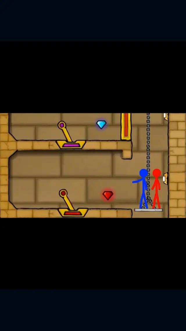 Stickman Red And Blue is an addictive puzzle game where you have to embody both characters