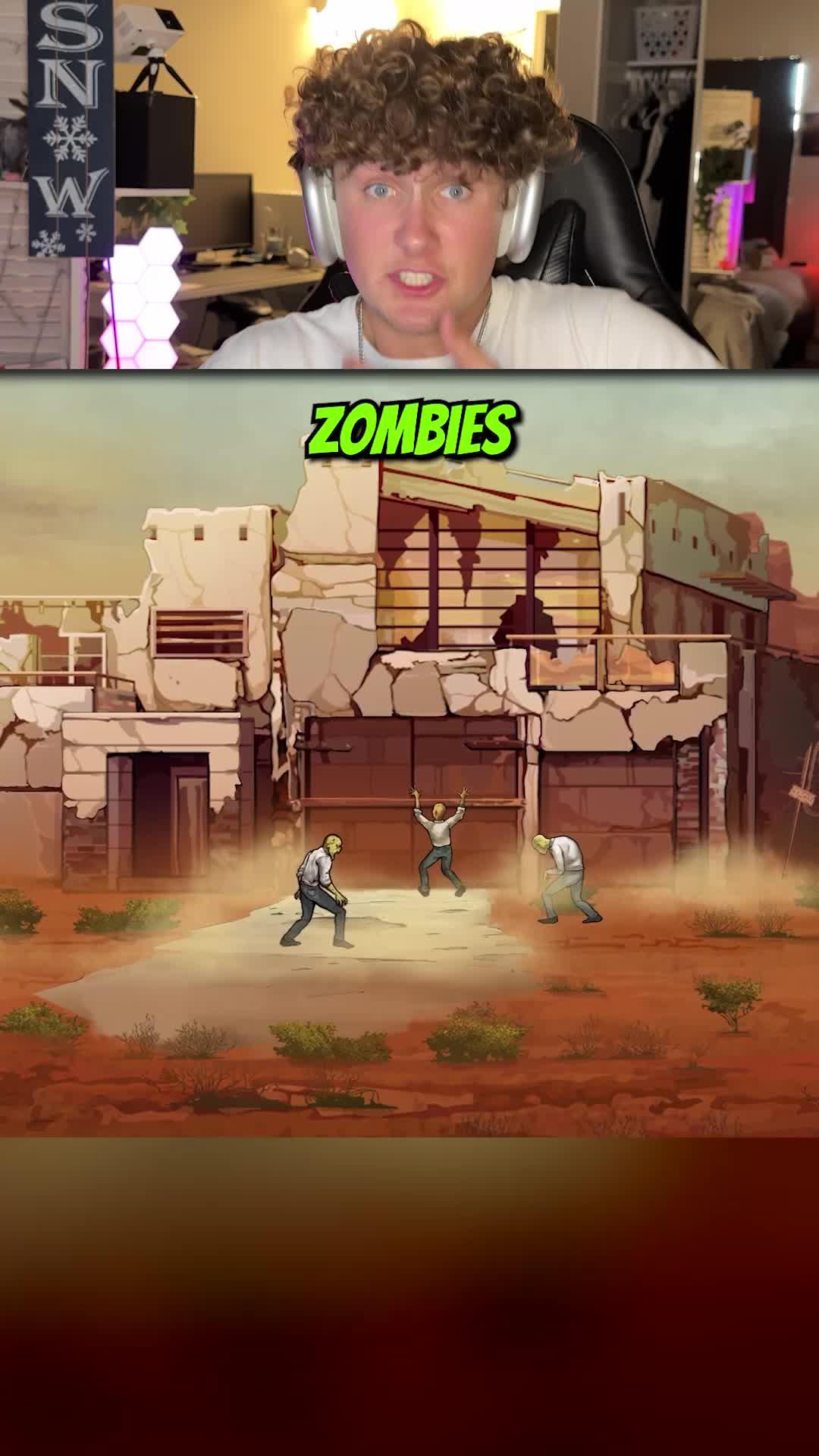 Drive through the zombie apocalypse