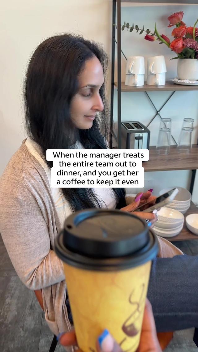 Tbh, it’s the thought that counts. ☕ #WorkLife #CorporateLife #Indeed #JobTok