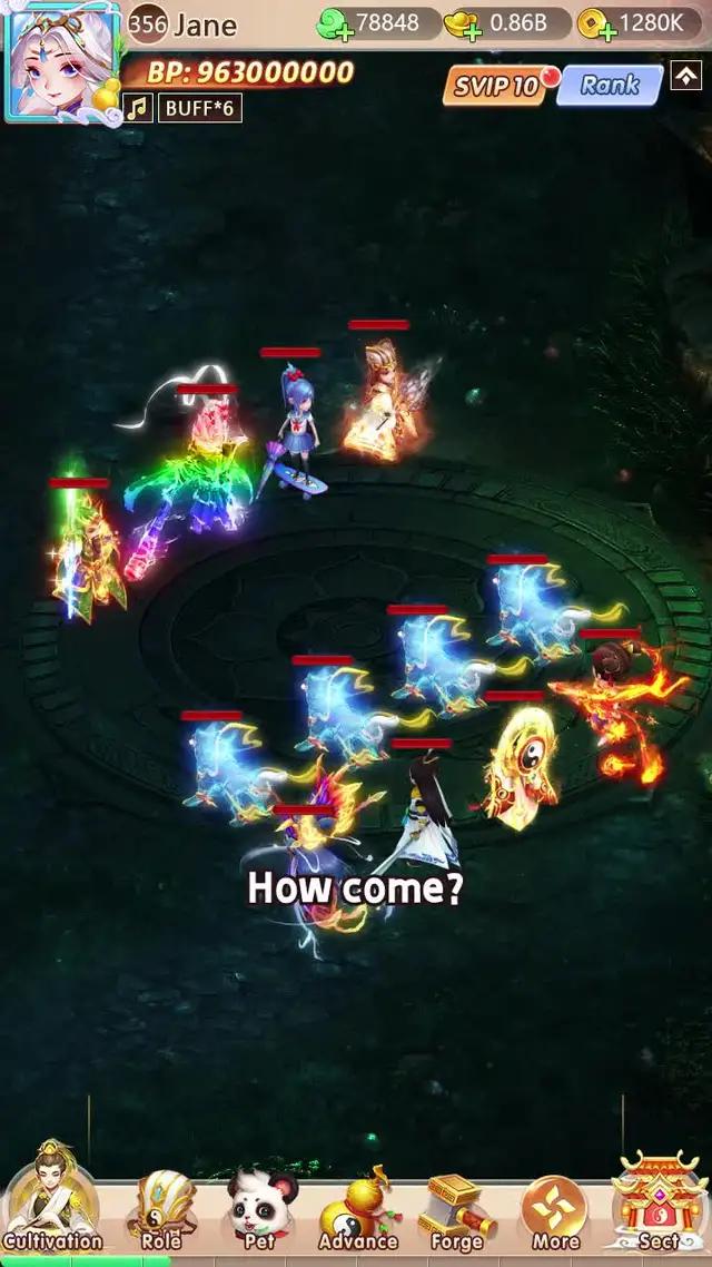 3D Turn-based Celestial Idle RPG. Play Now!