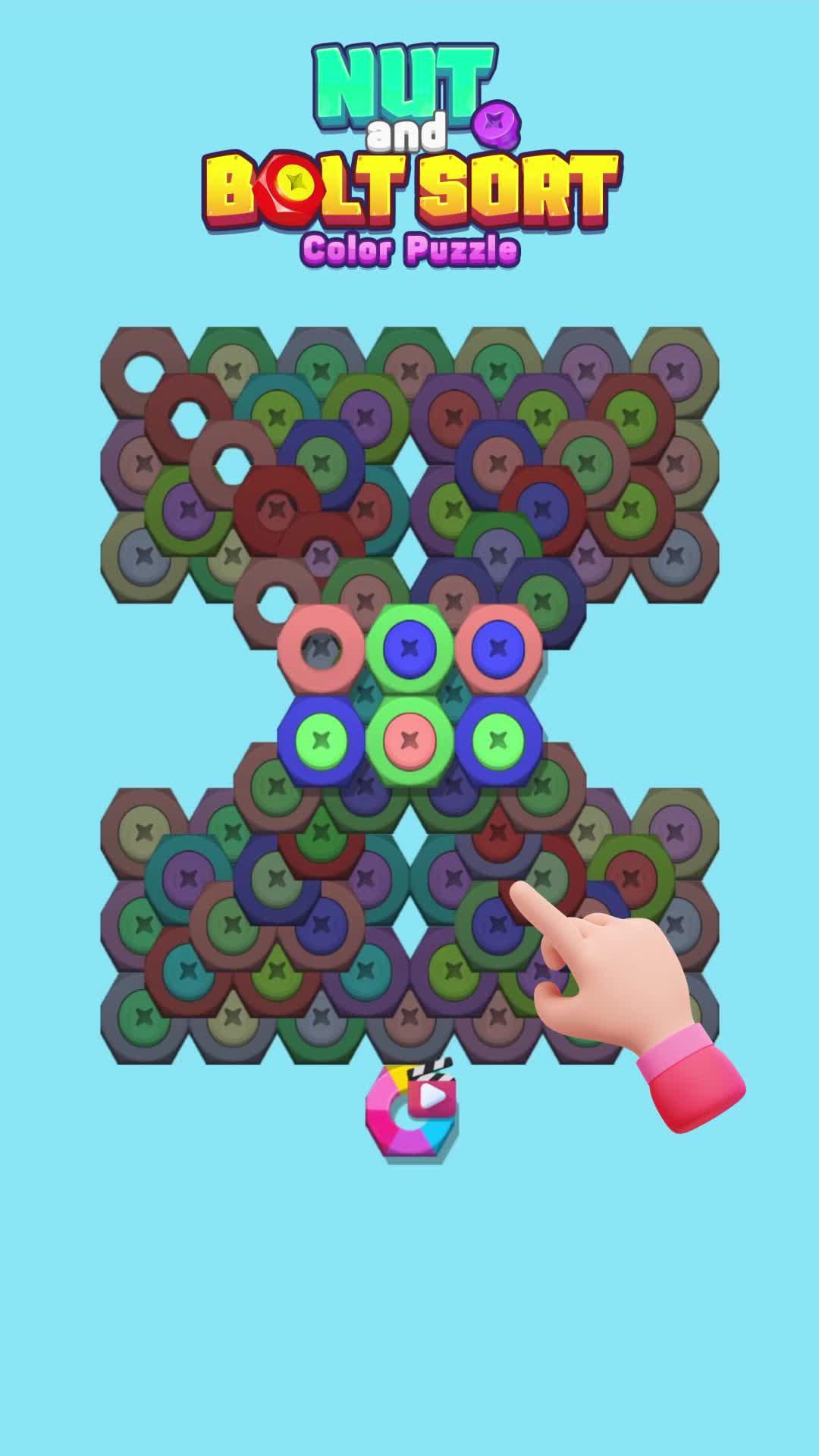 Let's sort the screw.