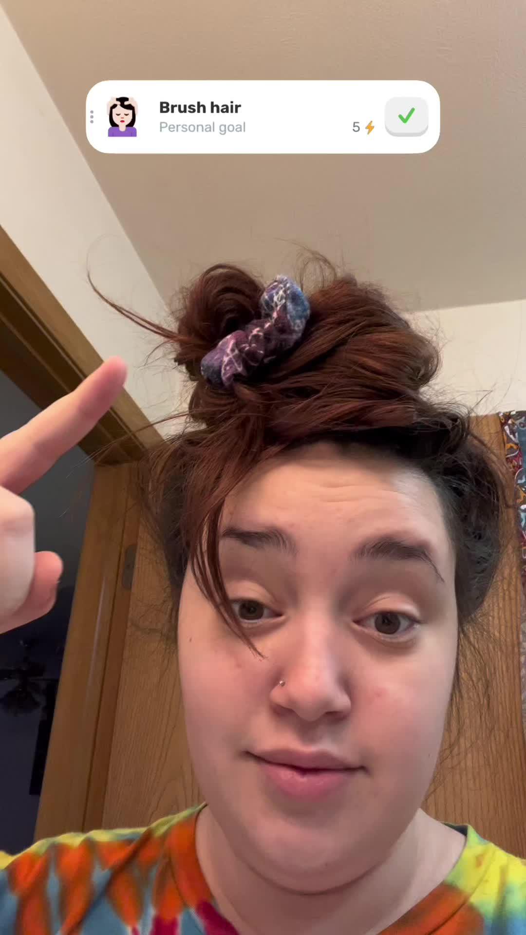 We are here to support you friends! 🥰💕 #mentalhealth #selfcare #app #birb #support #motivation #goals #brushyourhair #finchtok 