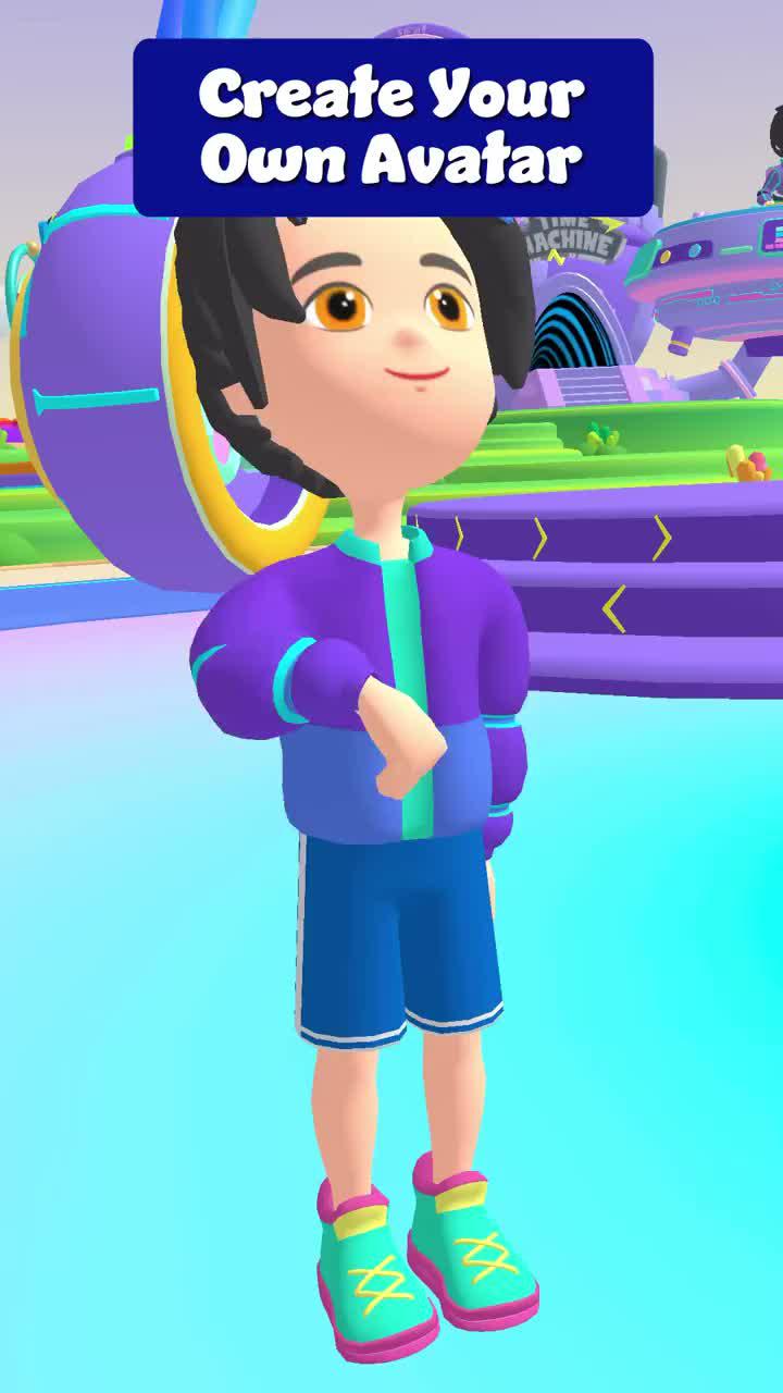 Explore the fantastic open world of Dopiverse, play mini games and make new friends