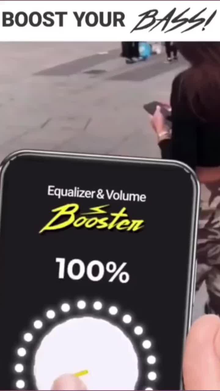 Louder volume, EQ and music player to enjoy your music playing. Install bass booster now