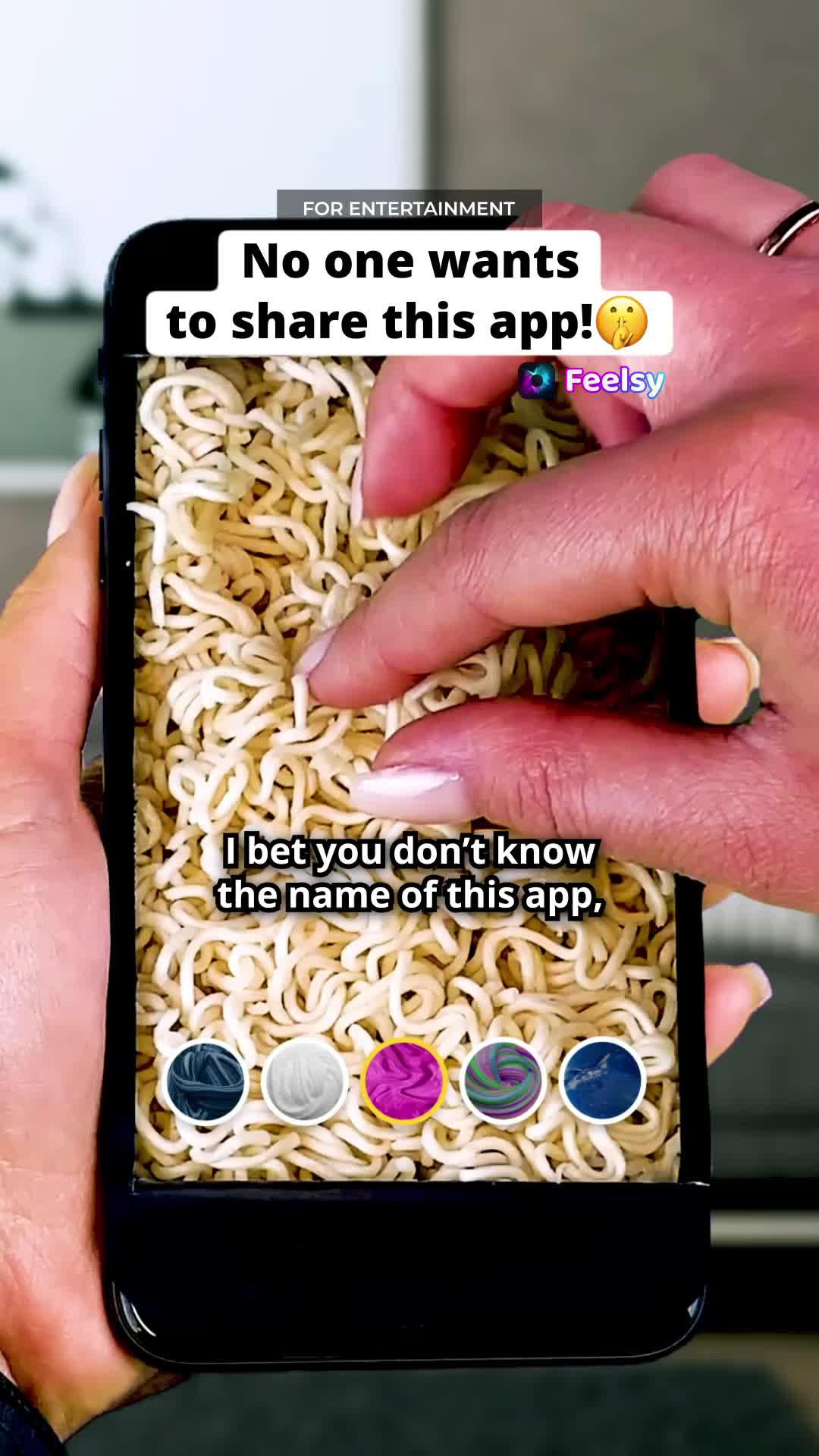 Visual meditation app