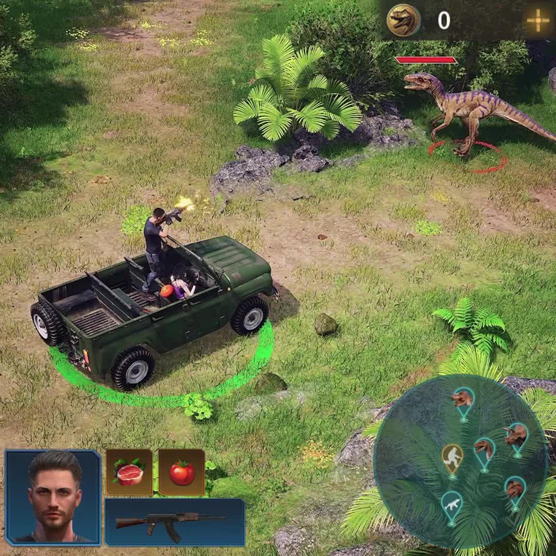 Go! Join the battle of resurrected dinosaurs！