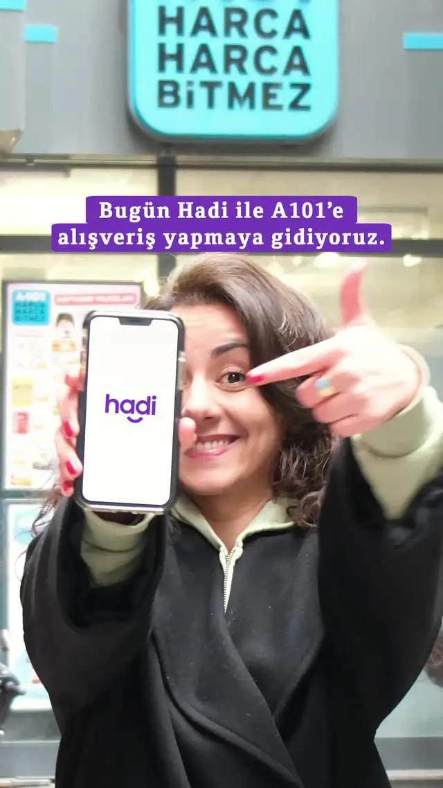 Hadi ile sen de A101'de harcadıkça kazanmaya devam et!