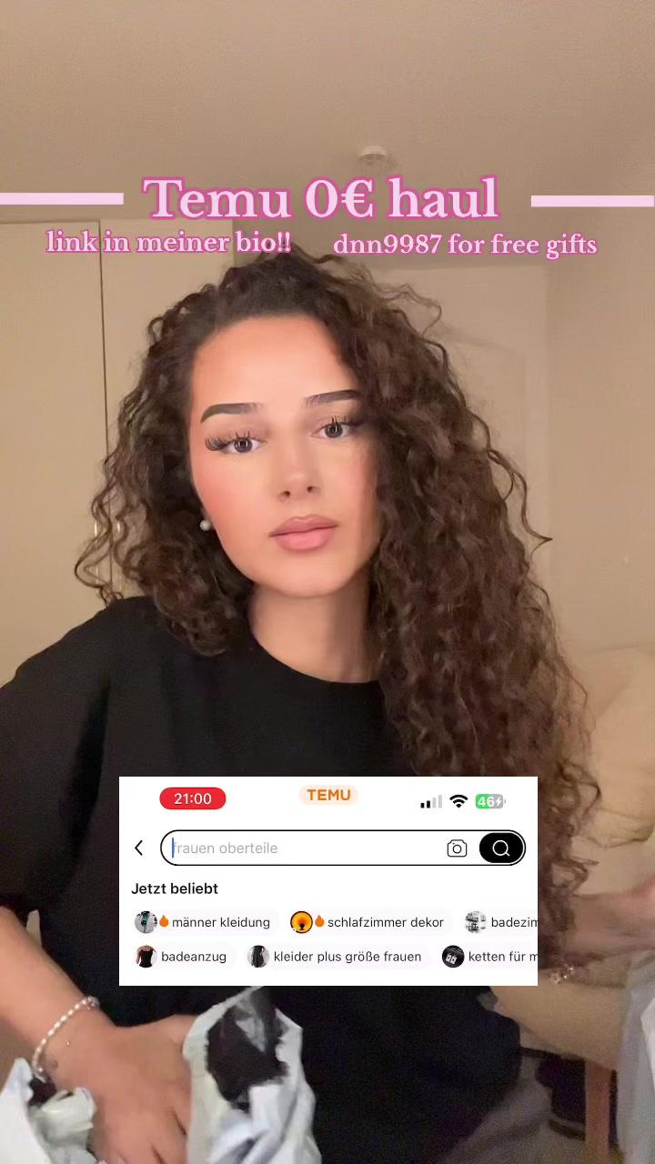 GRATIS geschenke auf temu 🫣🩷 @shoptemu_de | Link in meiner bio!!  🔎Code: dnn9987 für #temu 3-10 produkte kostenlos (für neue App-user) #temu #temugermany #temudeutschland | Anzeige*