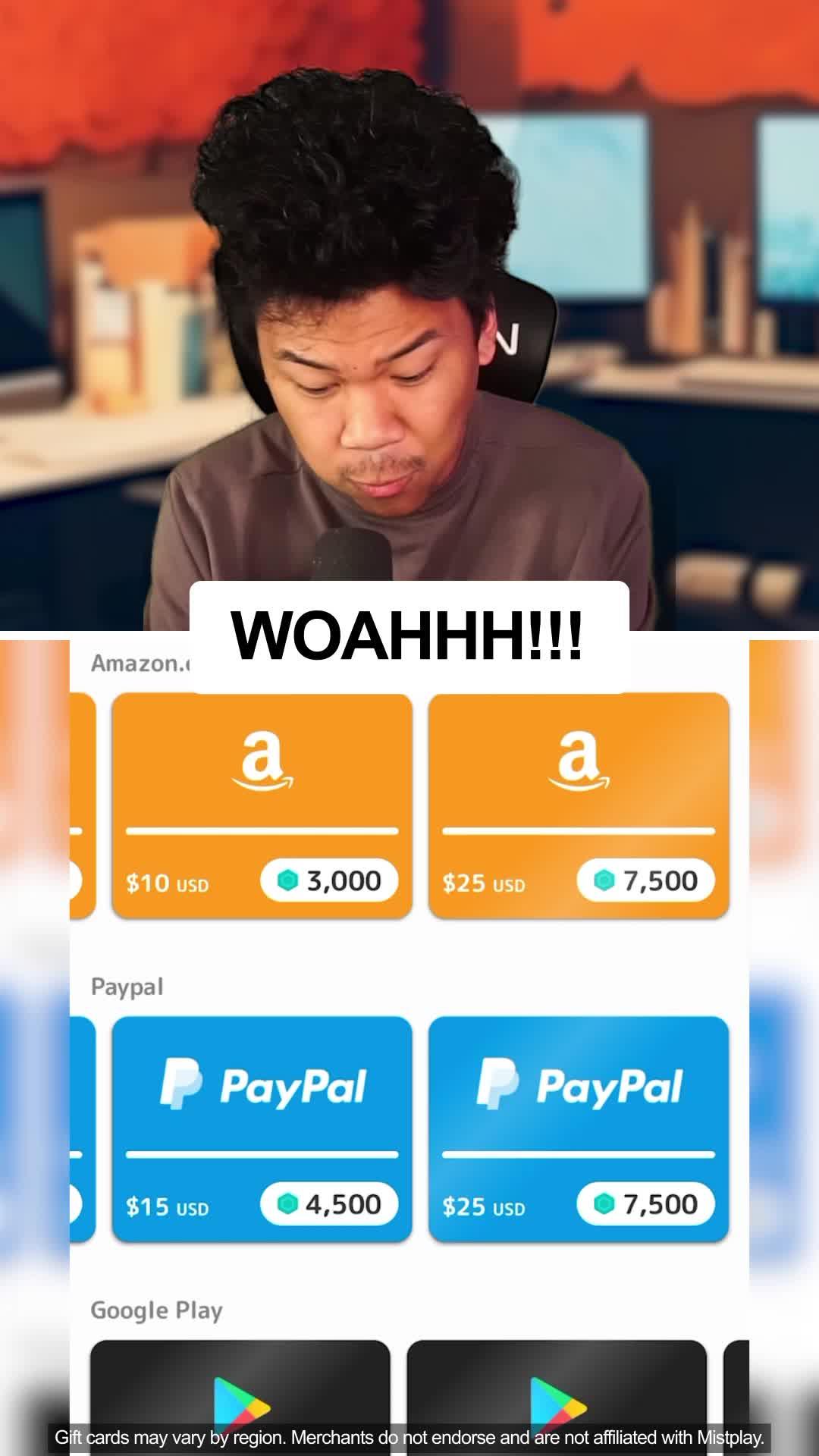 Play games, earn rewards. Level up with Mistplay.