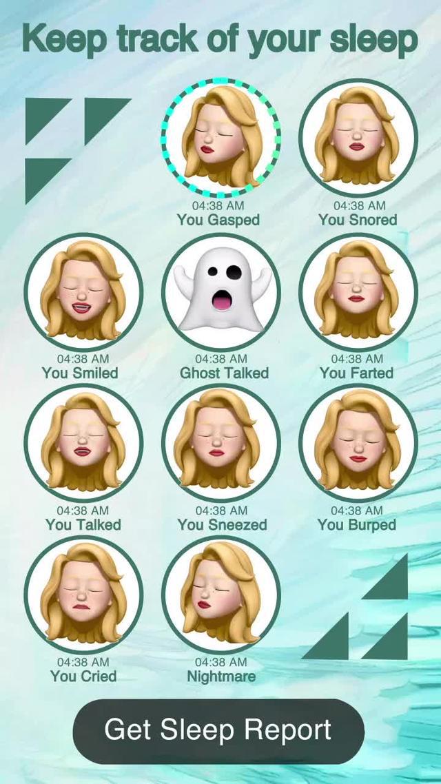 Get a good night‘s sleep and learn your patterns with Sleep Tracker.