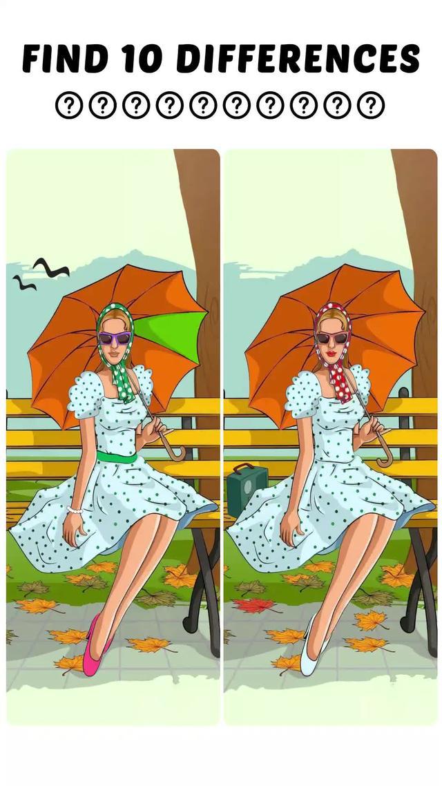 Only 1% can find all differences!