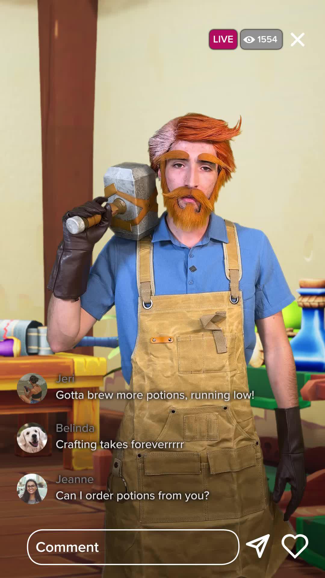 It is I, a very demure, very mindful Shopkeeper.