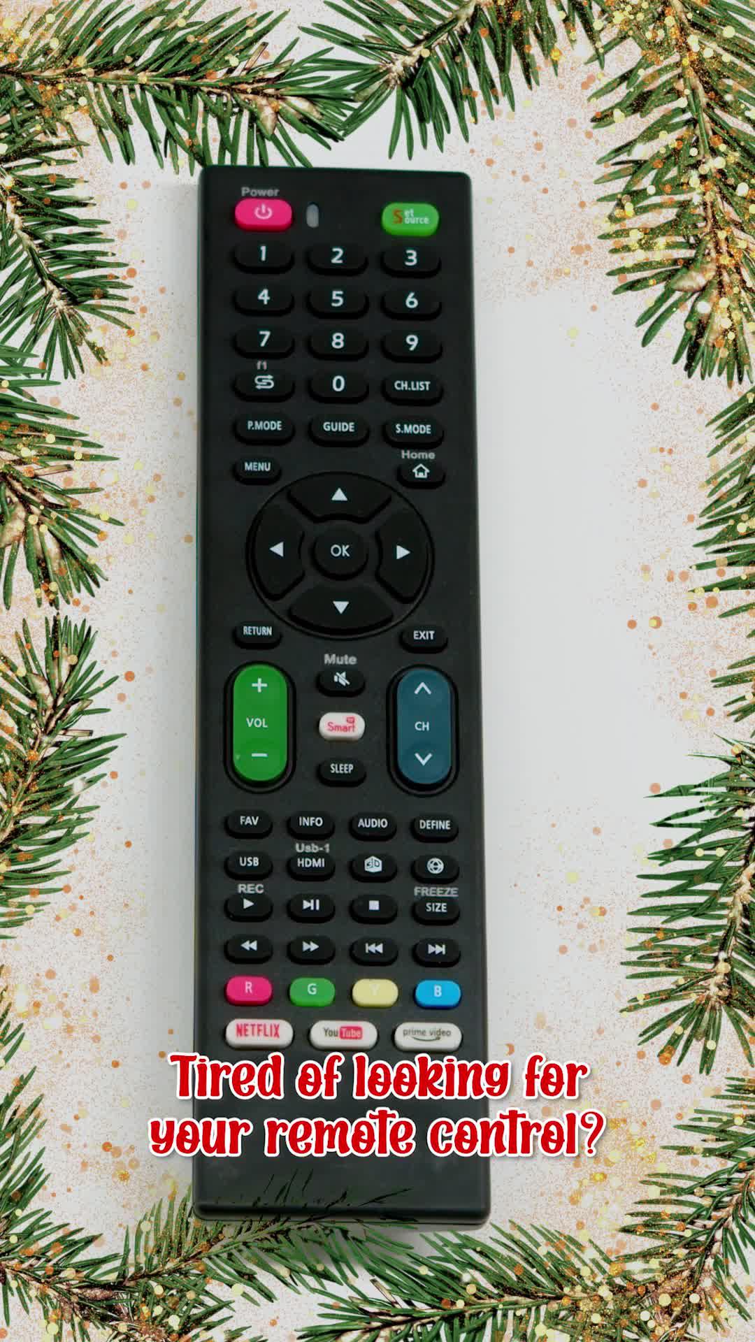 Change the volume, fast-forward, switch channels, adjust TV settings in 1 app!