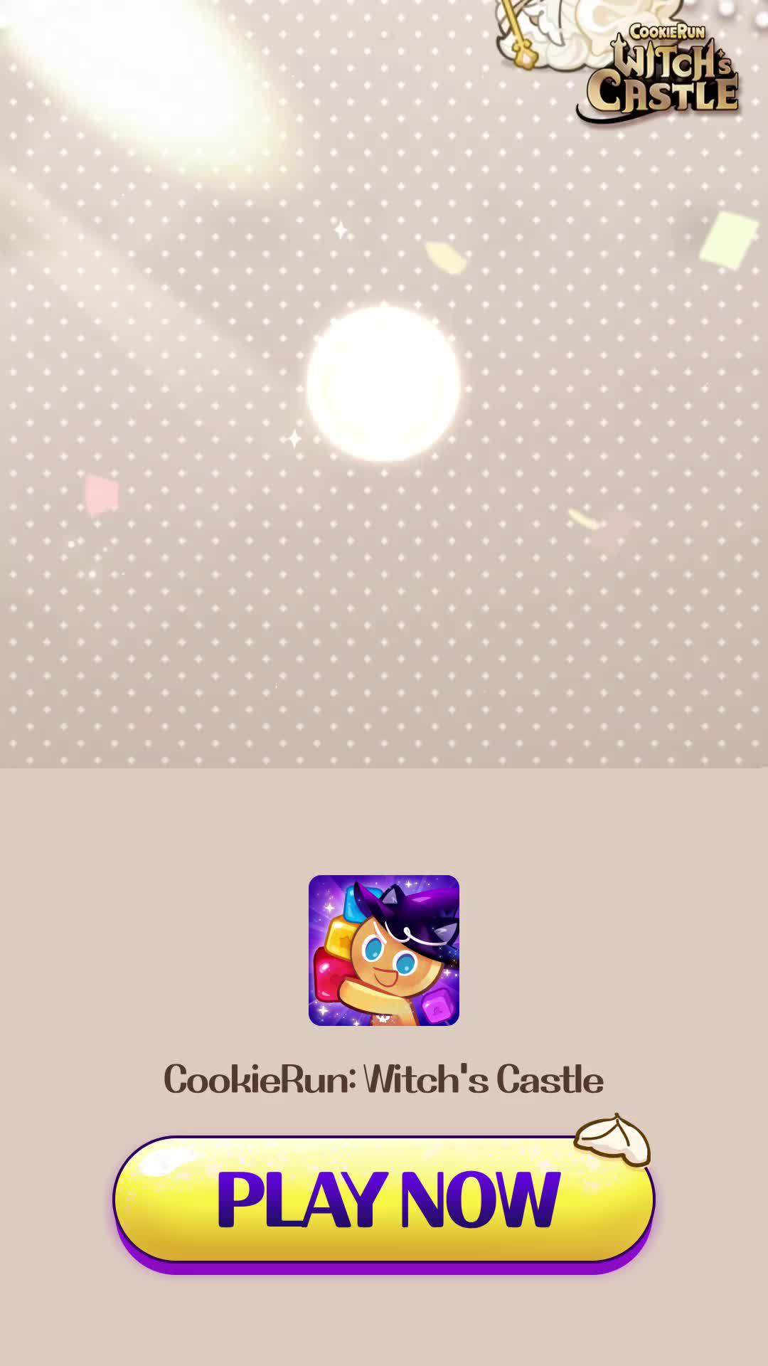 100 draws on the house! Log into Witch's Castle and meet First Cream Cookie!