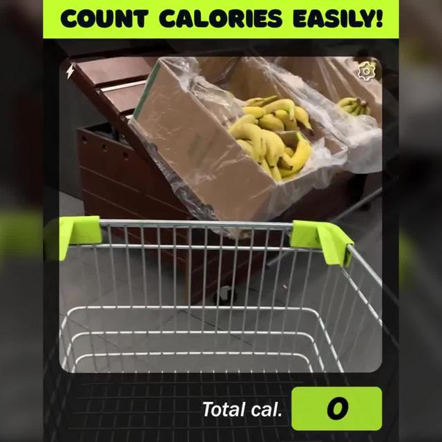 Track meals and count calories easily!