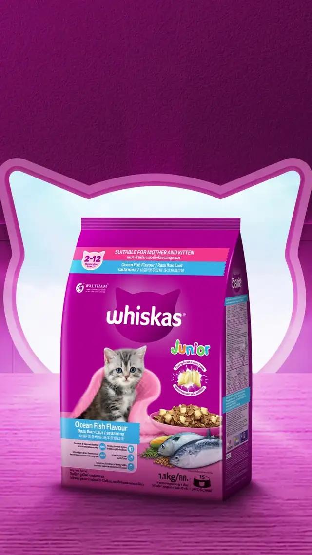 Mới - Whiskas® công thức cải tiến!