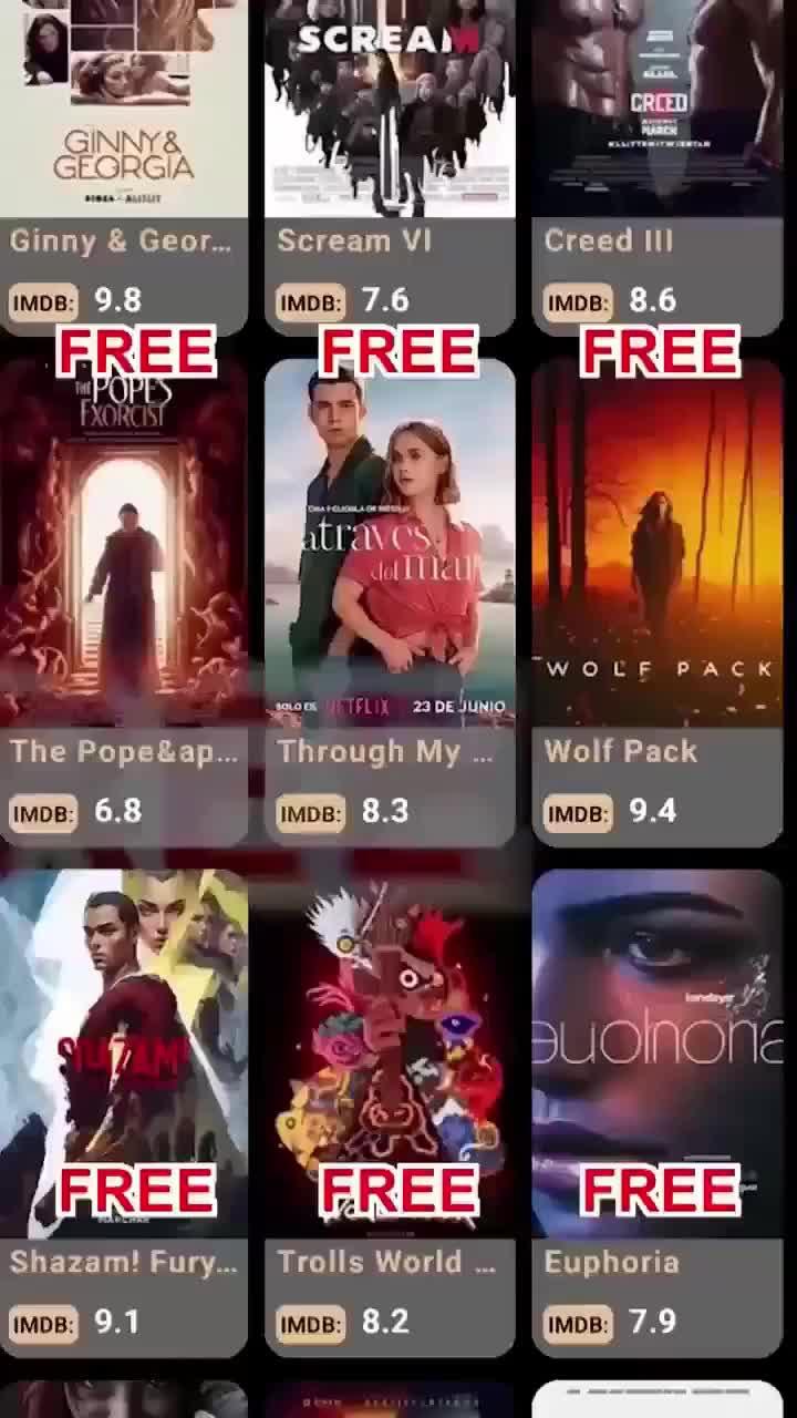 Best Free Movie App！10,000+HD Free movies and TV shows