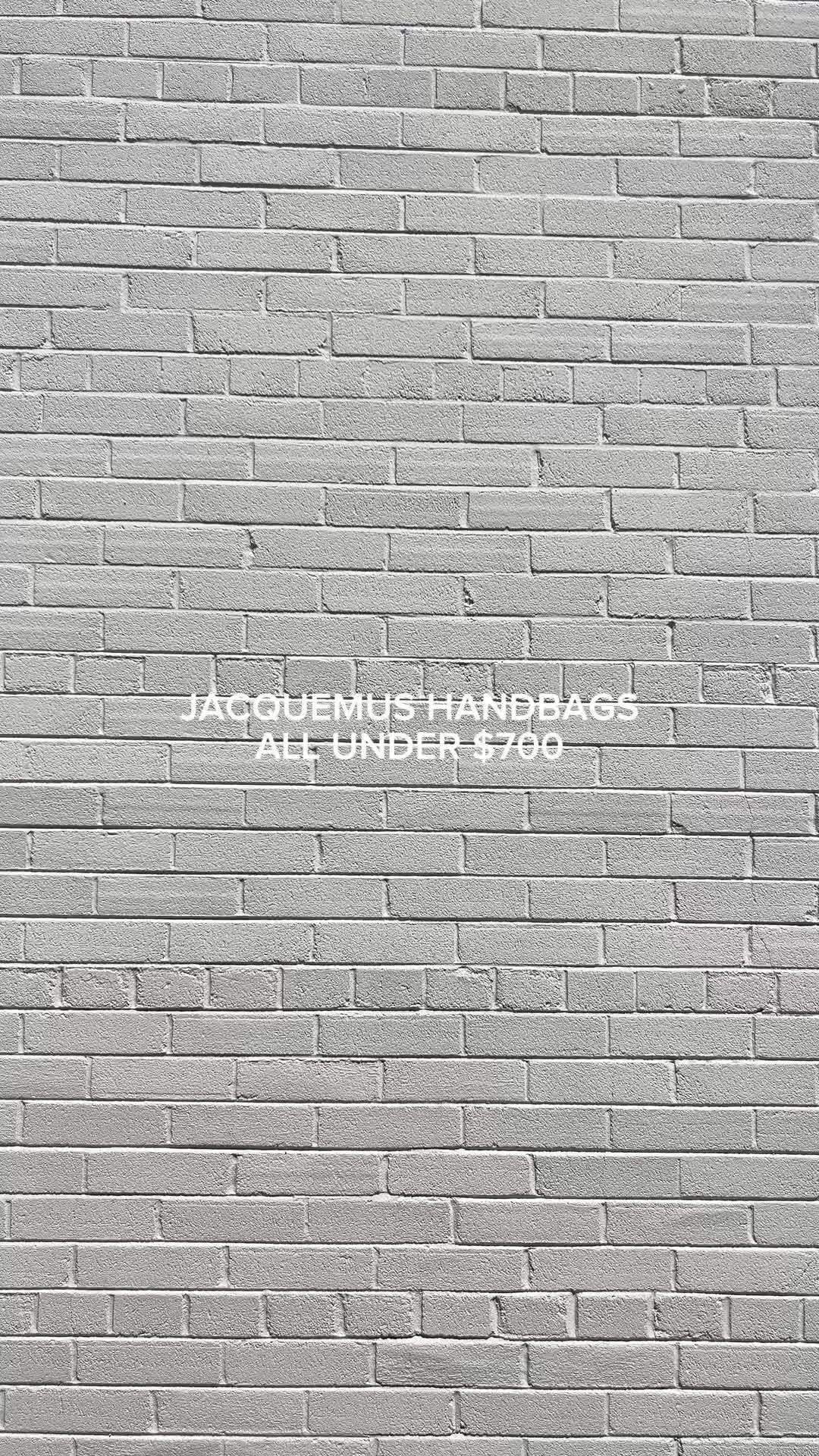 JACQUEMUS bags for under $700?! Sale goes live this Monday, July 1st at 12 pm!