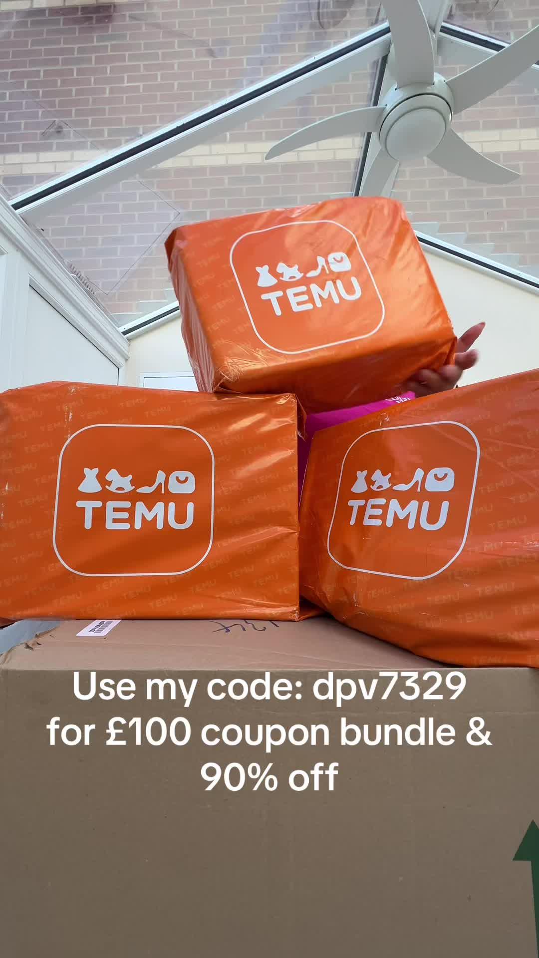 Unbox my Temu haul with me! Search my code: dpv7329 for £100 coupon bundle & 90% off (new app users only) #Temu #temufinds #temuhaul AD