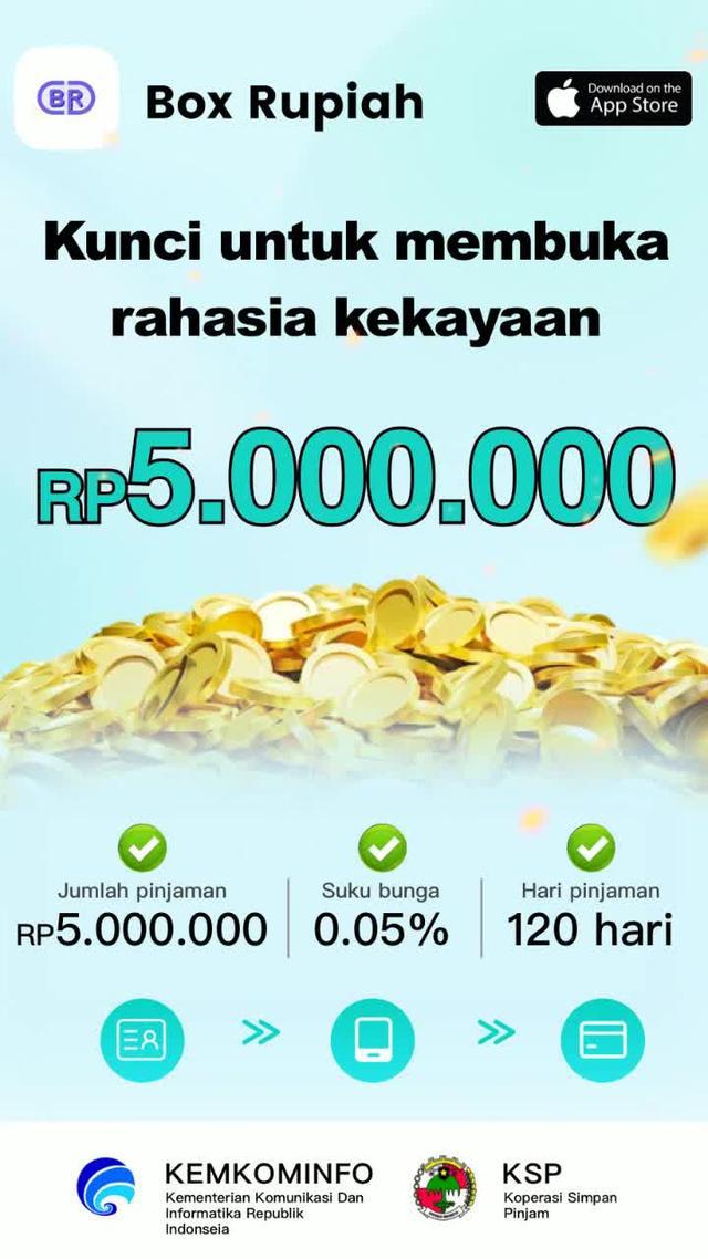 100% online. Pinjaman Tunai: Rp 5.000.000!