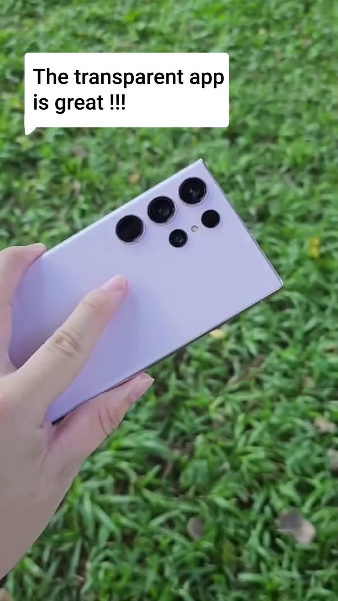 Transparent Wallpaper