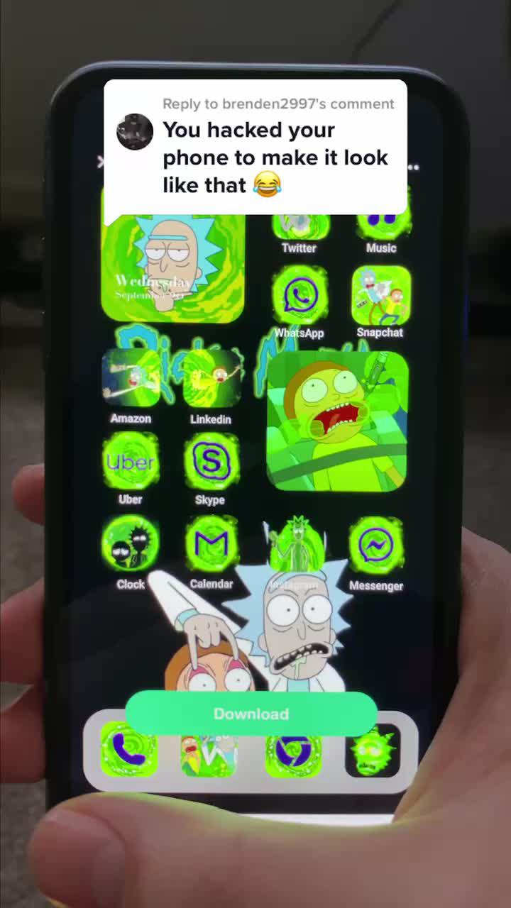 Set exclusive widgets & themes for your Phone!