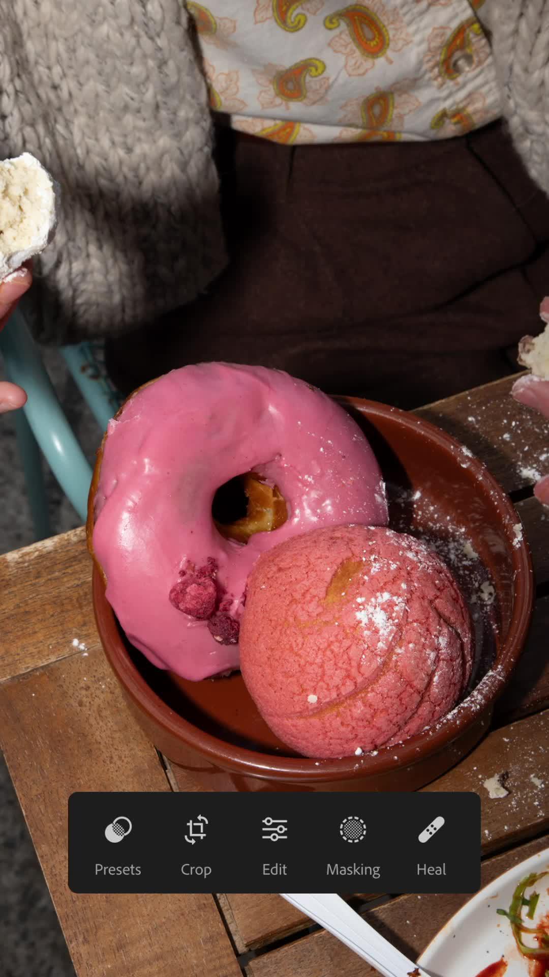 Edit food photos with Alex Lau.