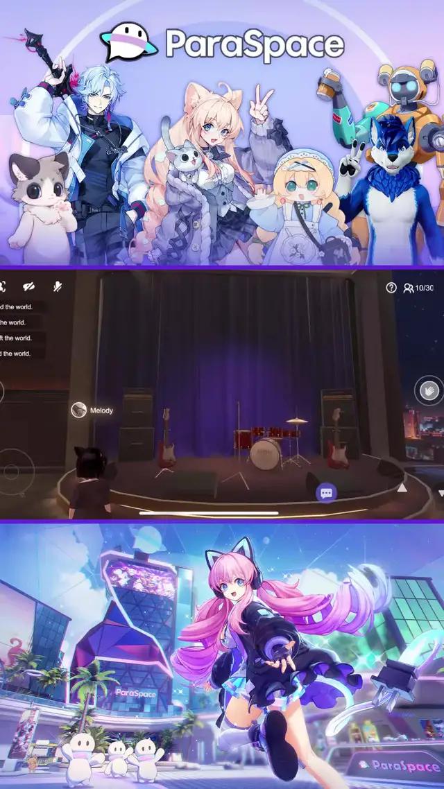 Attention! You have entered the virtual world. Avatars are here. Let the party hit the floor!