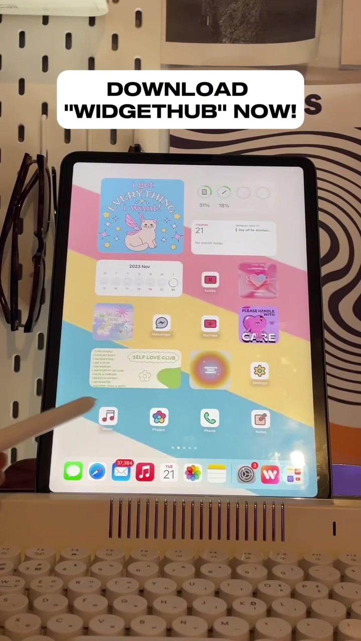 TIRED OF THE SAME OLD LOOK? Time to level up with WidgetHub! #widgethub #widgethubapp #app #apps #widgetapp #fyp