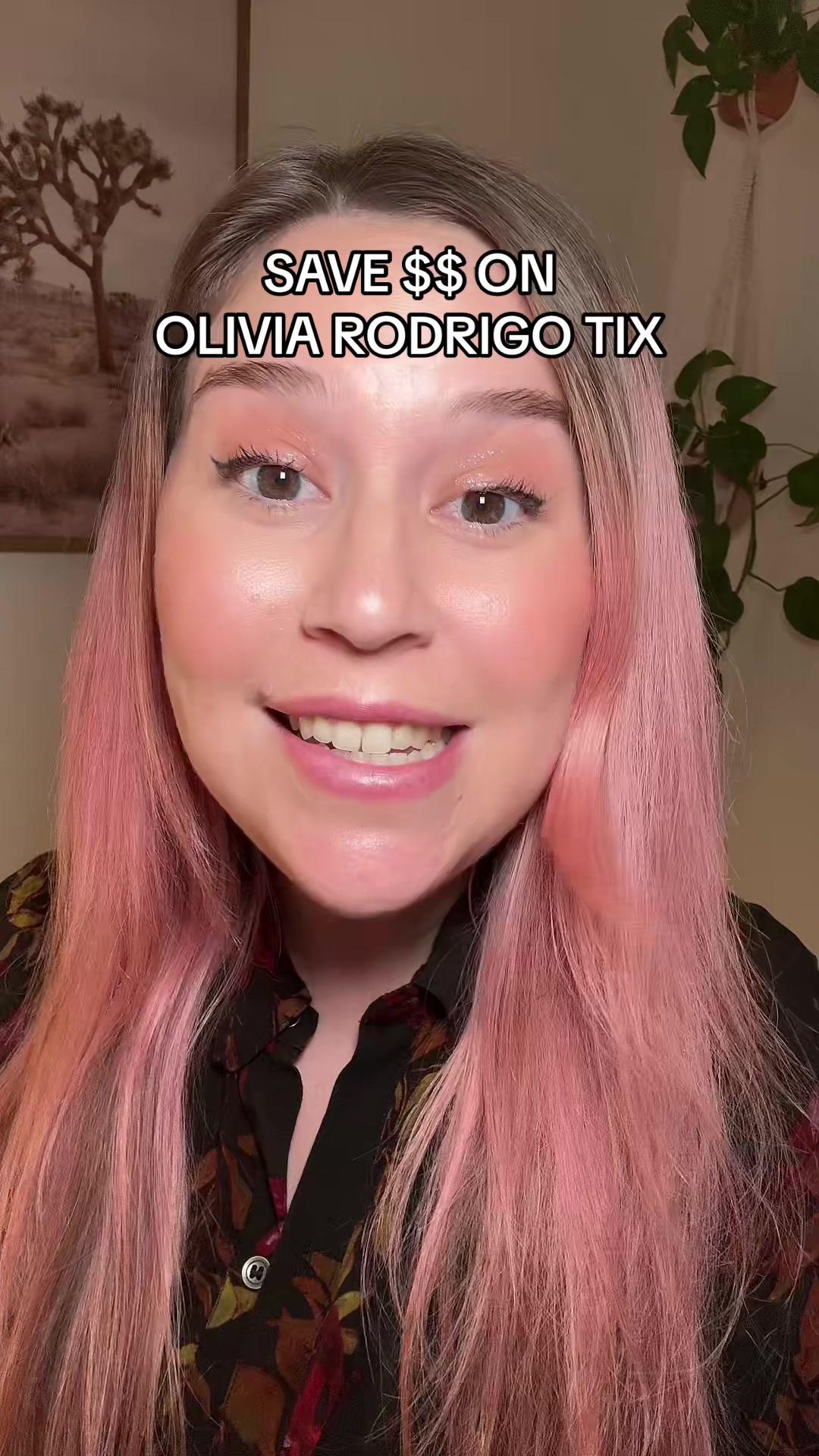 Here’s how you save money on Olivia Rodrigo tickets #oliviarodrigo #oliviarodrigoguts #concert #tickpickpartner #tickpicksponsor #ad #concerttickets