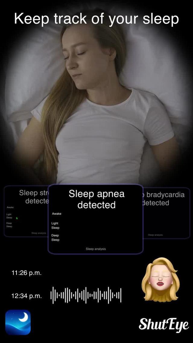 Get a good night‘s sleep and learn your patterns with Sleep Tracker.