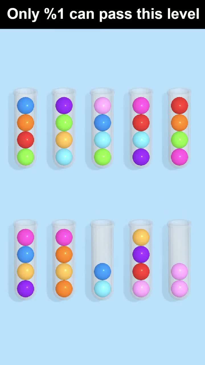 Sort the colorful balls