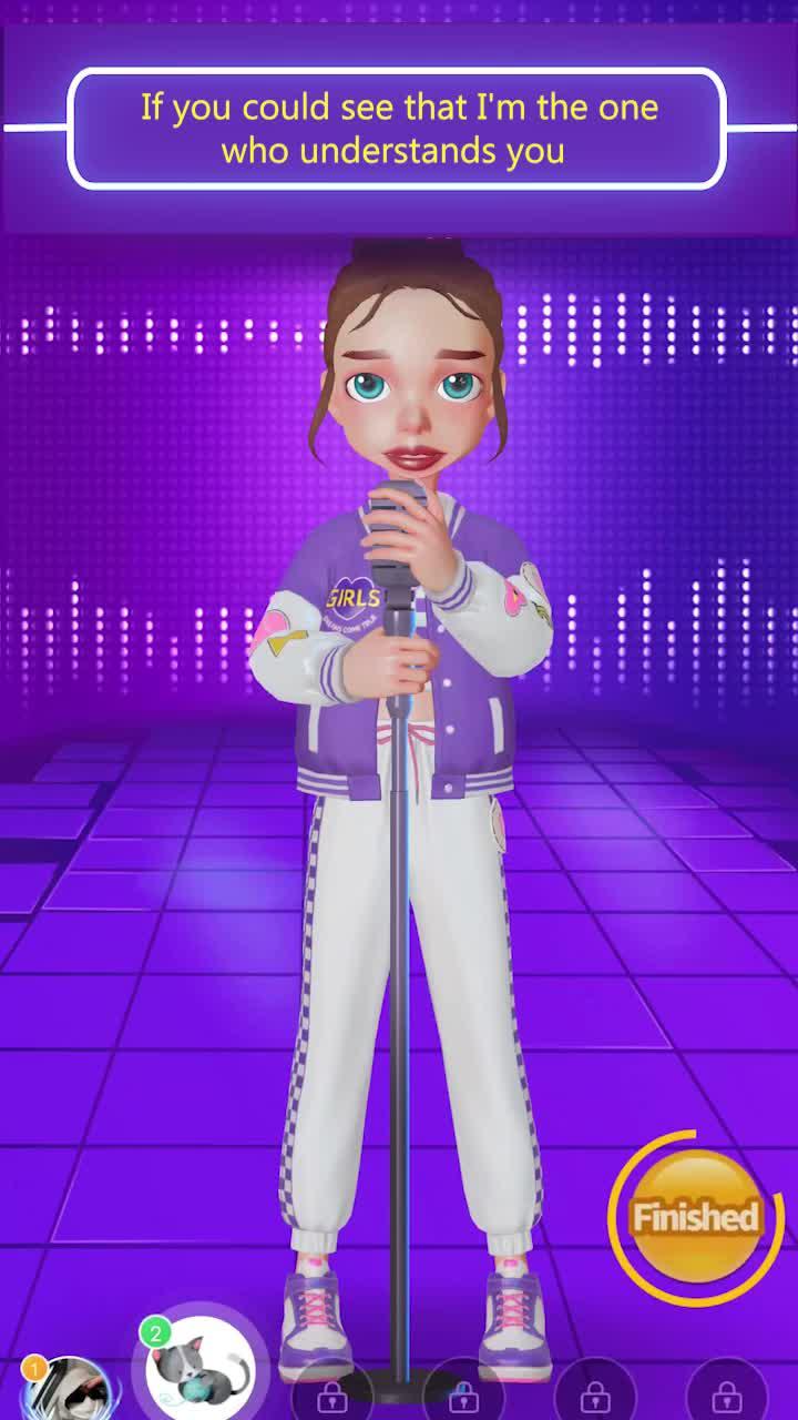 karaoke game that is suitable for playing with friends.