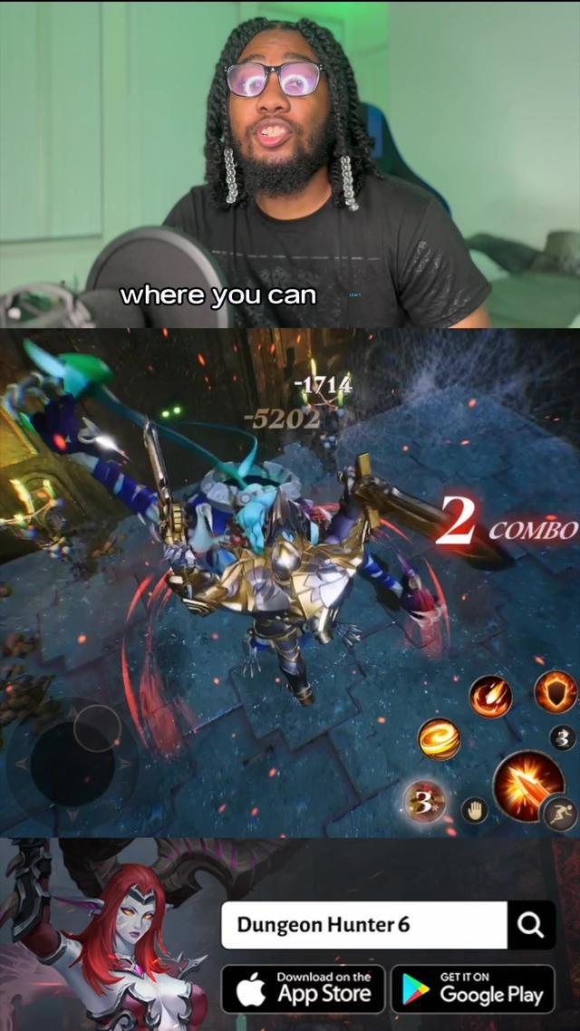 Venture into the darkness, conquer the unknown. Unleash chaos in Dungeon Hunter 6! #dungeonhunter6 