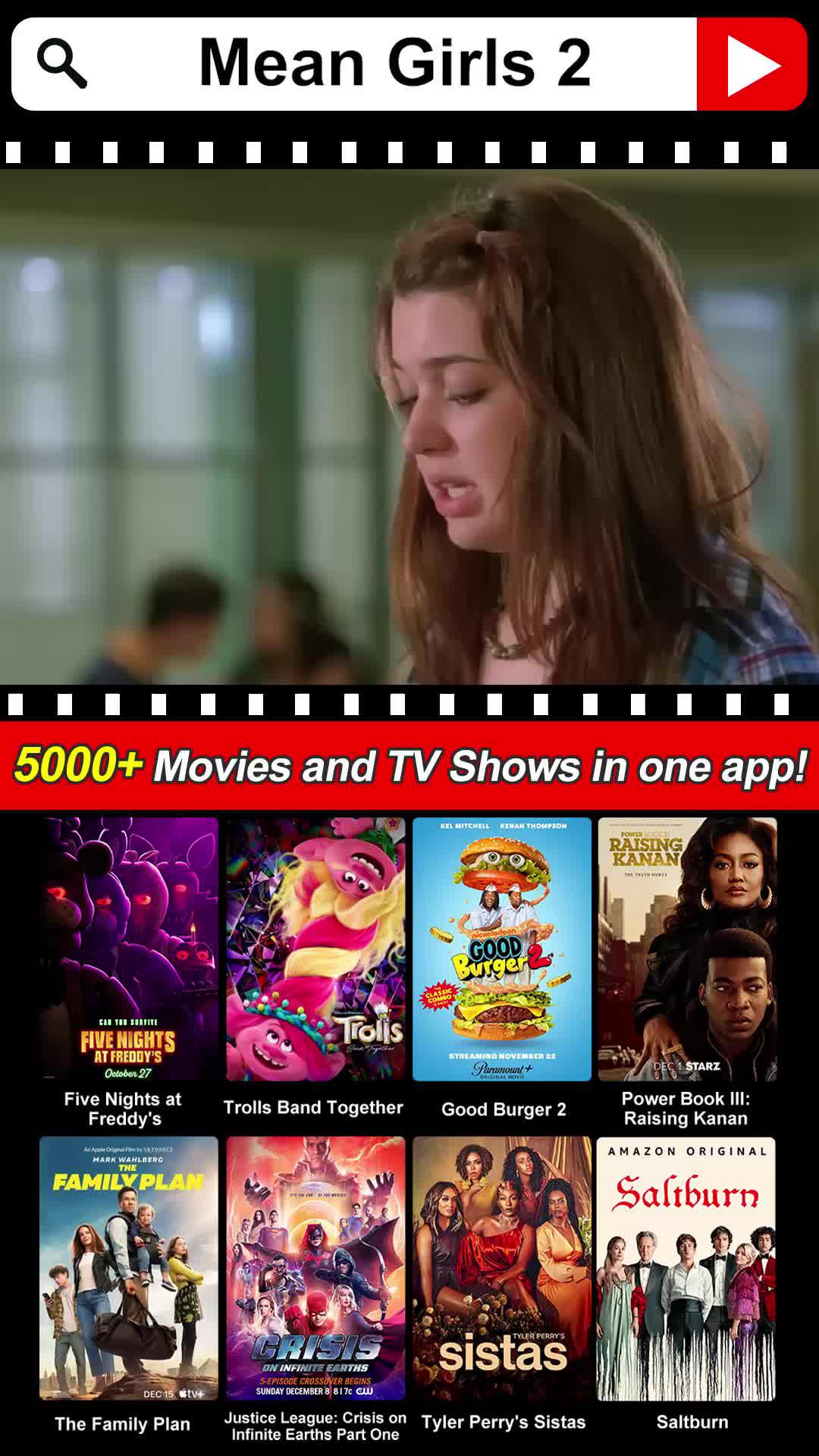 Play popular movies on your phone anytime, anywhere