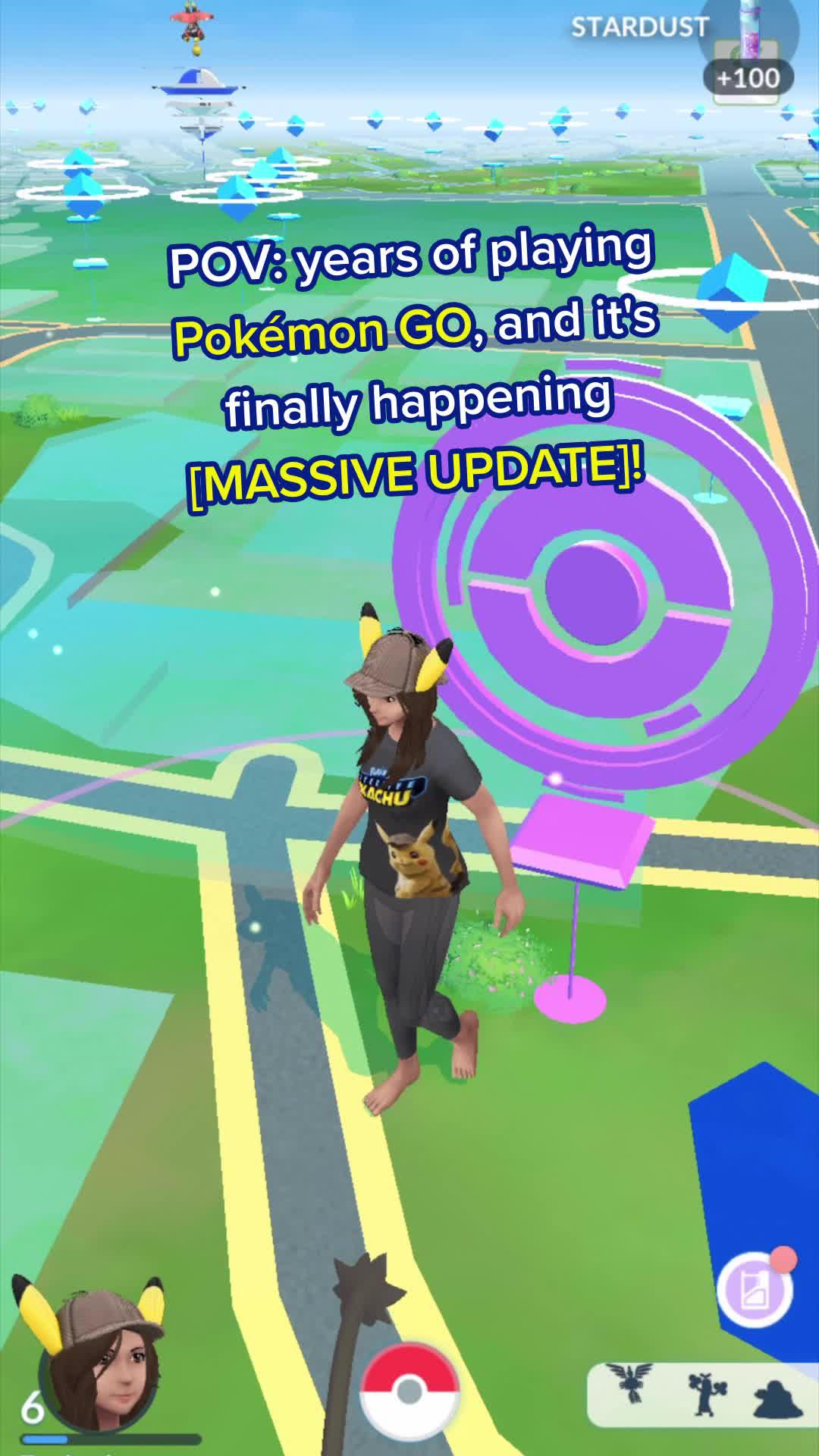 Pokémon GO has a new look with refreshed visuals!