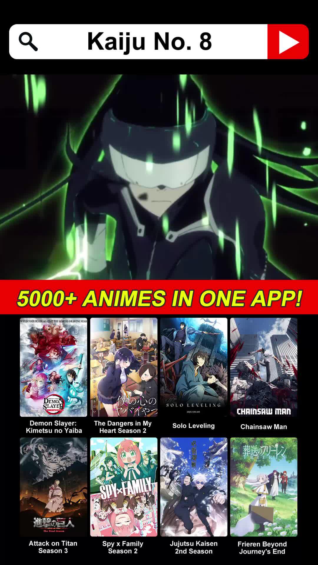 Watch your favorite anime