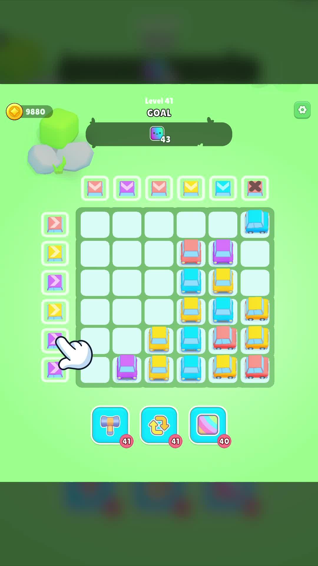 Send cubes, match, and win!