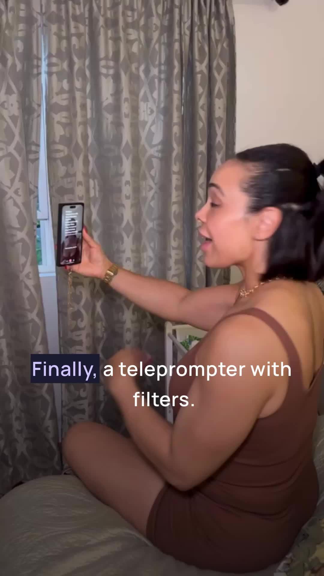 Easy way to create high quality videos - use BIGVU teleprompter app!