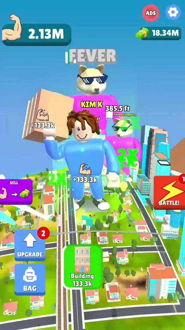 Best Tiktok game ever! Click click click lift fasterrrr! Have you lift a building before????