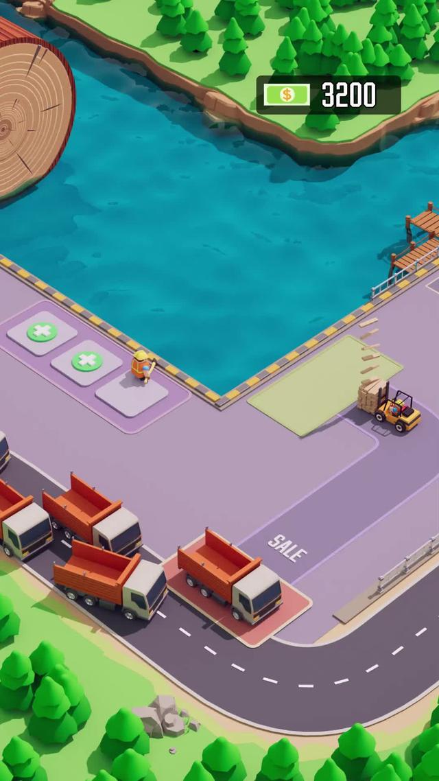 Build your own lumber harvesting empire!