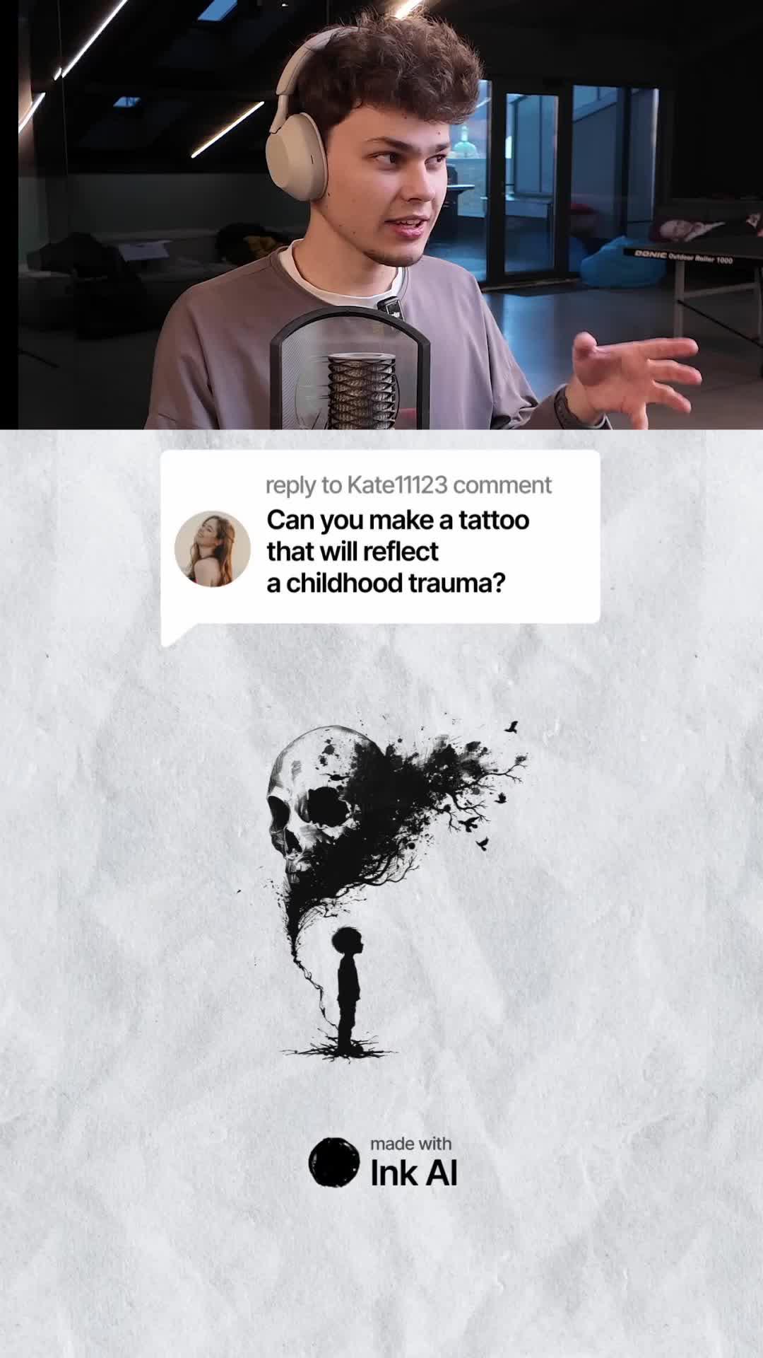 Generate tattoo sketches with AI.